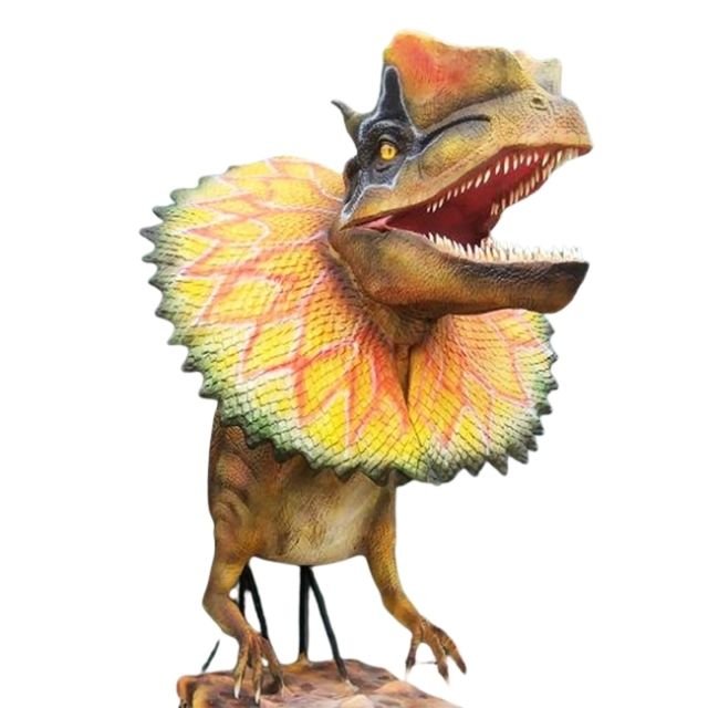 Dilophosaurus Head Animatronic